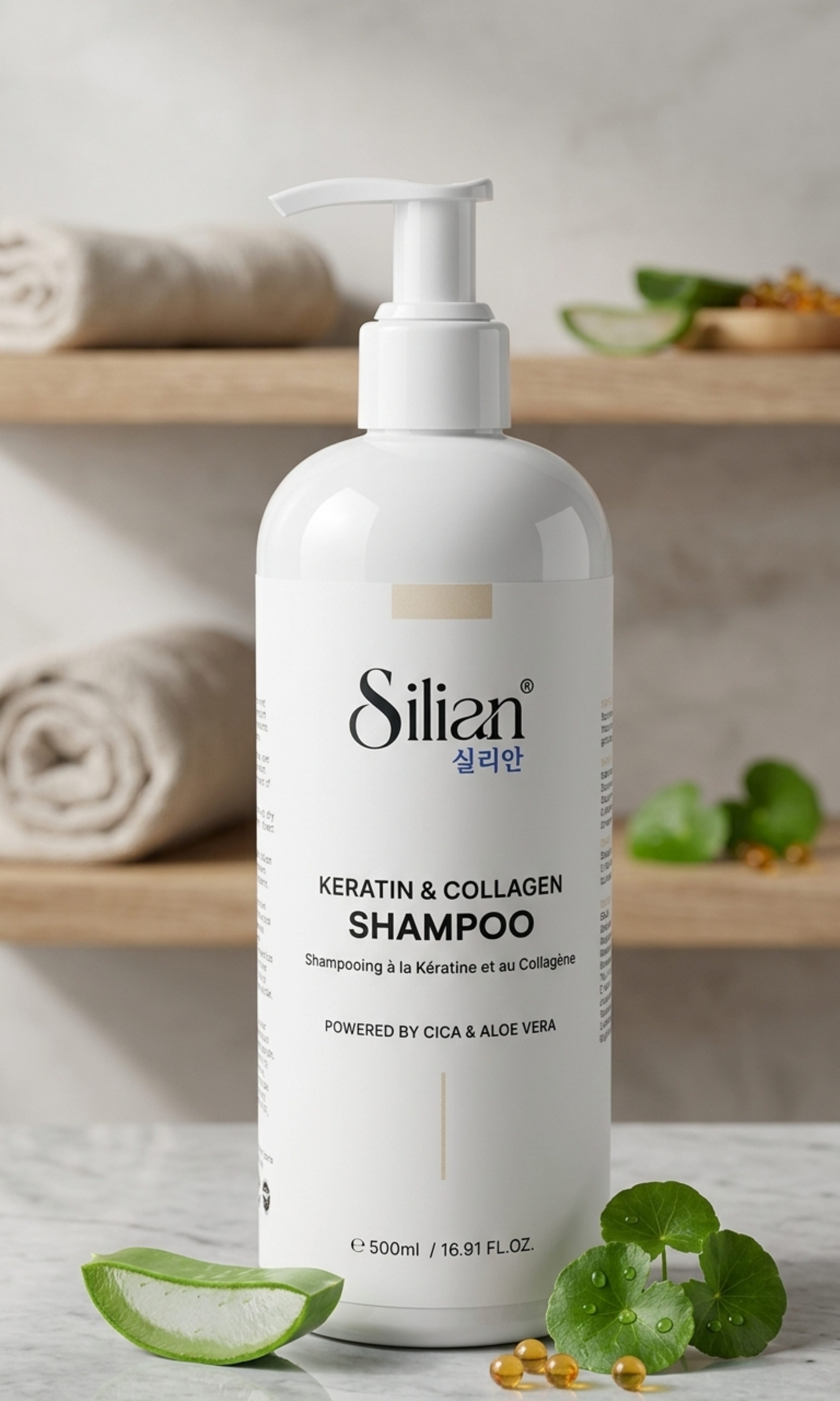 Silian Keratin Repair Shampoo 500ml